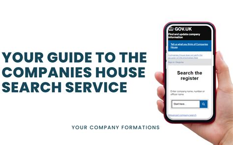 Searching the Companies House register 